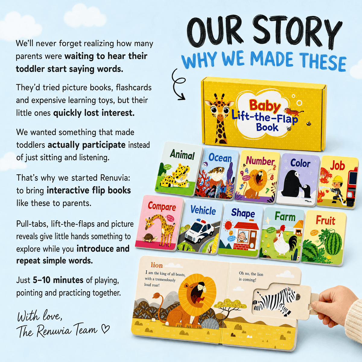 Peek & Learn Lift-the-Flap Board Book Set