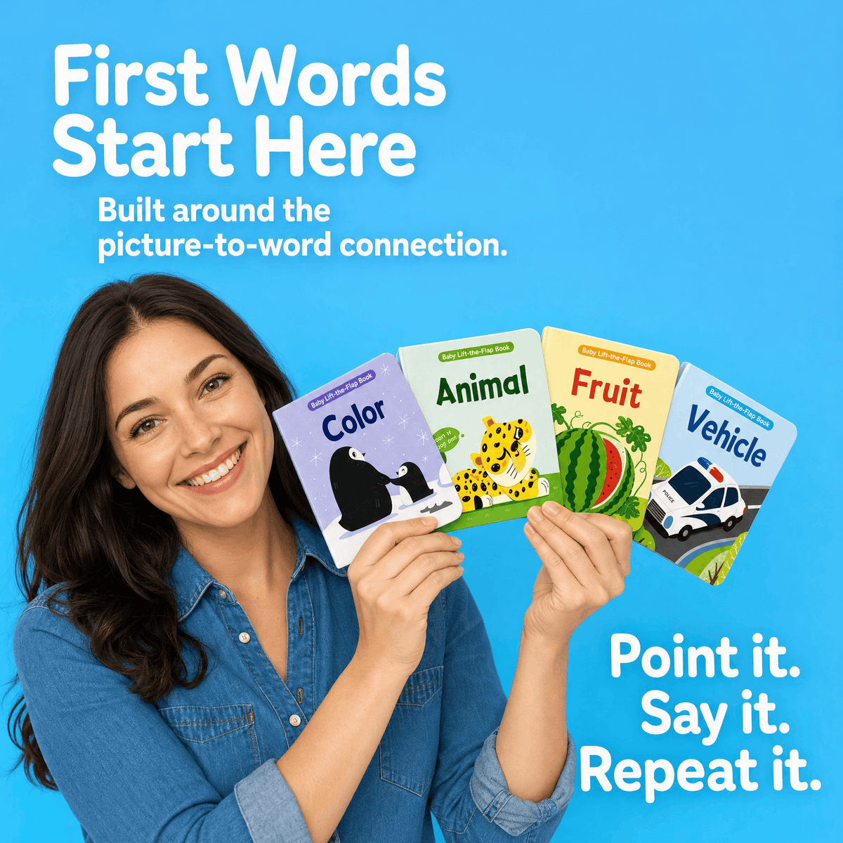 Peek & Learn Lift-the-Flap Board Book Set