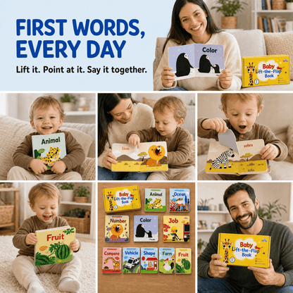 Peek & Learn Lift-the-Flap Board Book Set
